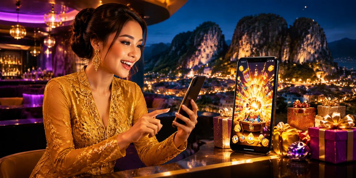 Pengguna platform kasino mudah alih bergaya kebaya di Ipoh Malaysia