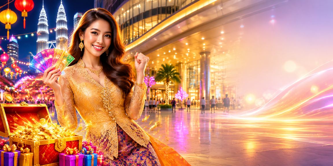 Online gaming atmosphere styled with kebaya design in Kuala Lumpur, Malaysia